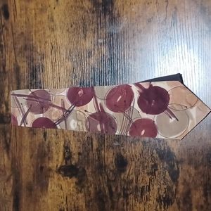 Men's hand-painted necktie